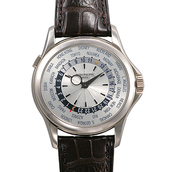 PATEK PHILIPPE パテックフィリップ スーパーコピー ワールドタイム 5130G-001 シルバー